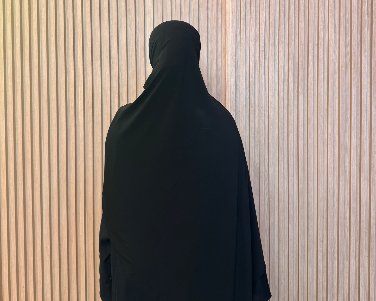 Black Rhinestone Hijab